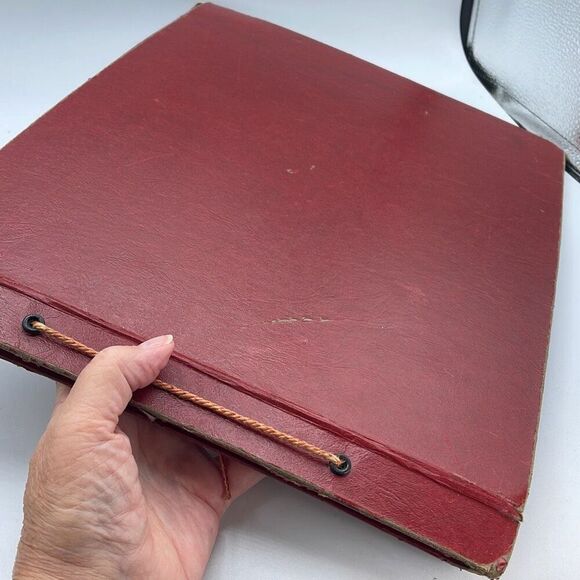 WWII Woman’s Army Corp WAC photo album empty distressed - Picture 5 of 7